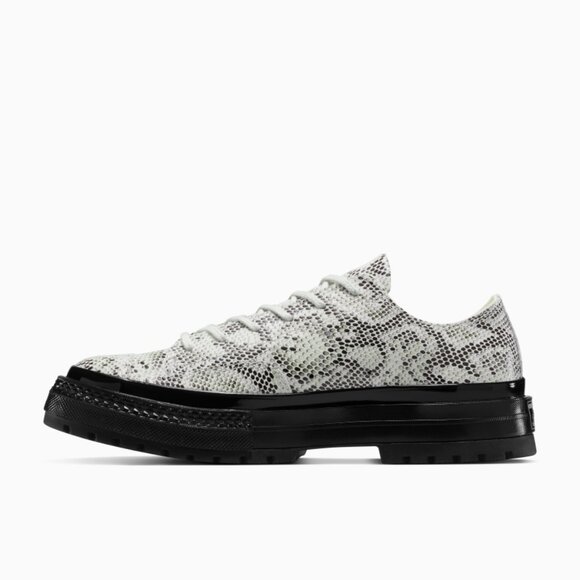 CONVERSE Chuck 70 Formal Suede Snake Oxford Boat Shoe Mens Size 9.5/10 READ NEW - Picture 15 of 16